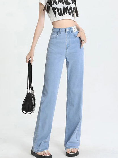 Cralom Vintage High Waist Wide Leg Jeans 2025 Collection