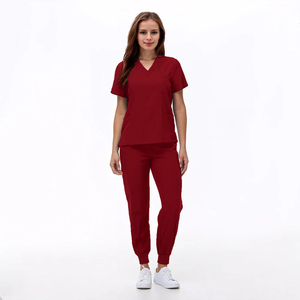 Cralom Women's Nurse Scrubs Set - Comfortable Medical Uniforms