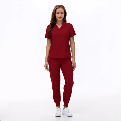 Cralom Women's Nurse Scrubs Set - Comfortable Medical Uniforms