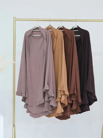 Cralom Ramadan Khimar Abaya for Women
