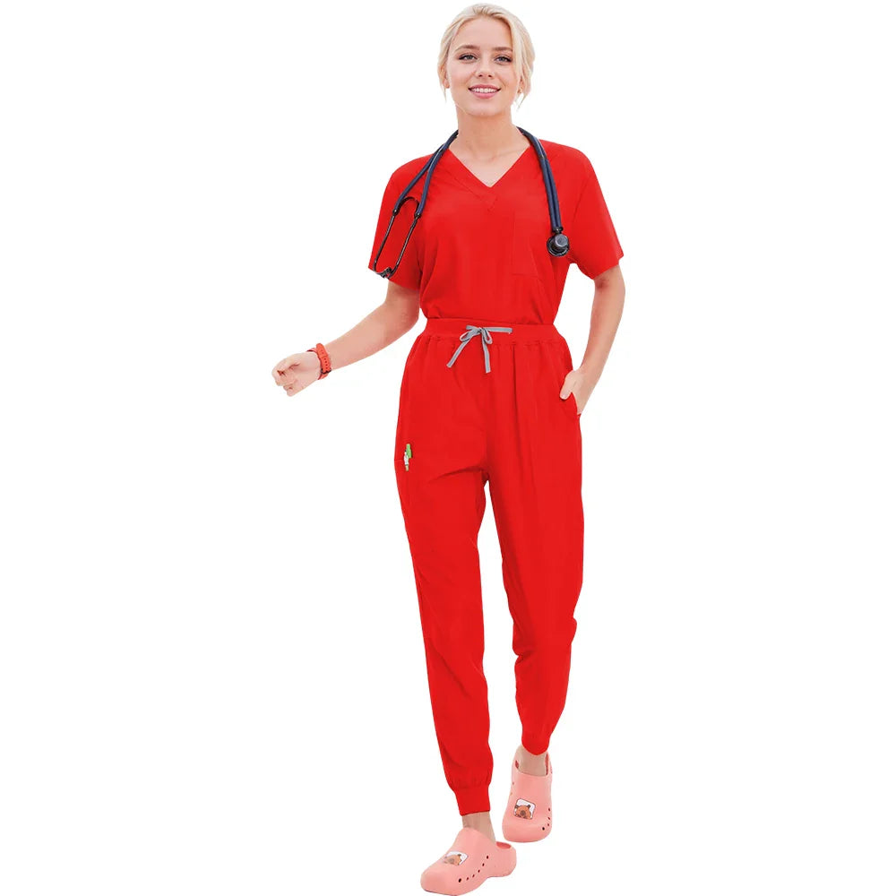 Cralom Stretch Scrubs - Ideal for Hospital Professionals