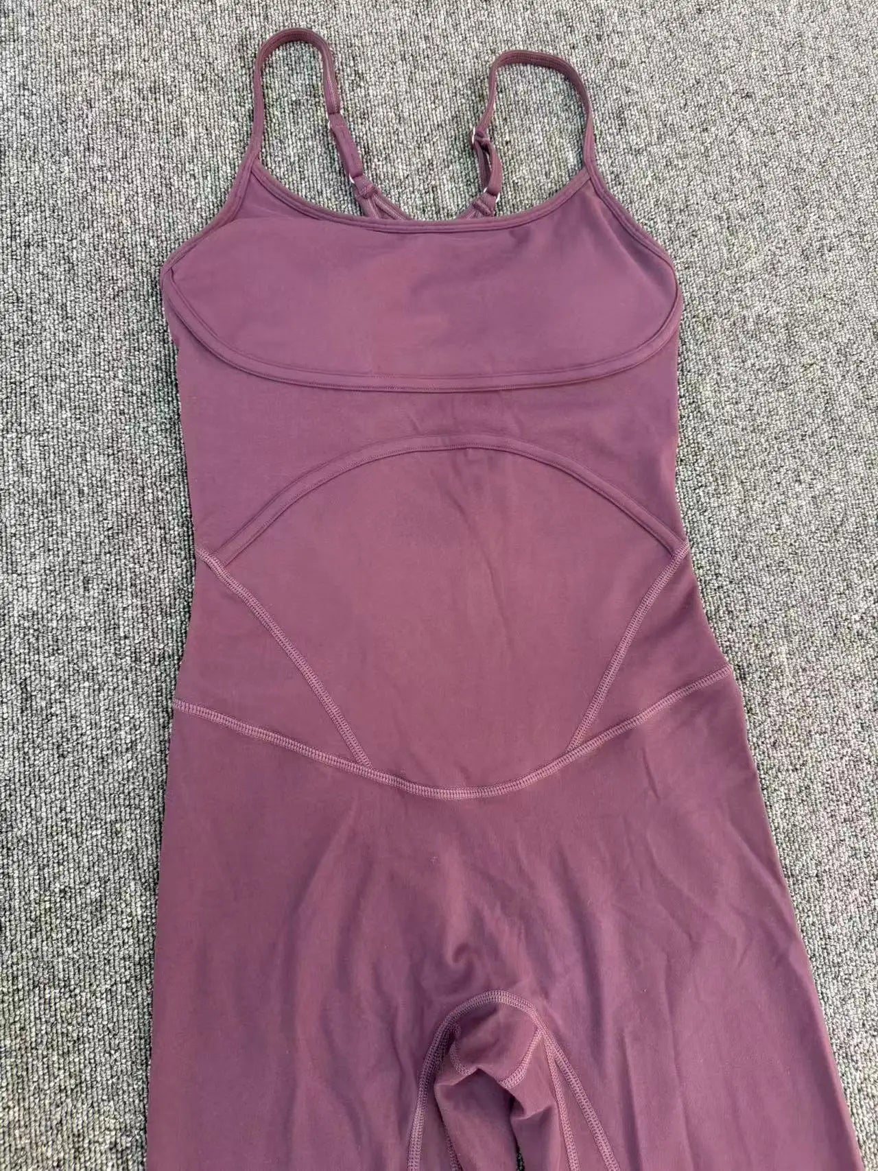 Cralom Cross Back Jumpsuit Yoga Set Gym Running Fitness Hip Lift Kit