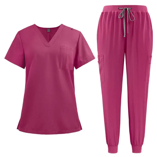 Cralom Men's Medical Scrubs Set - Premium Hospital Uniform for Healthcare Professionals
