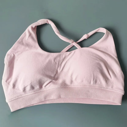 Cralom One Shoulder High Impact Sports Bra - Adjustable Straps & Removable Pads