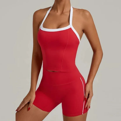 Cralom High-Waisted Booty-Lifting Yoga Set: Gym Outfit