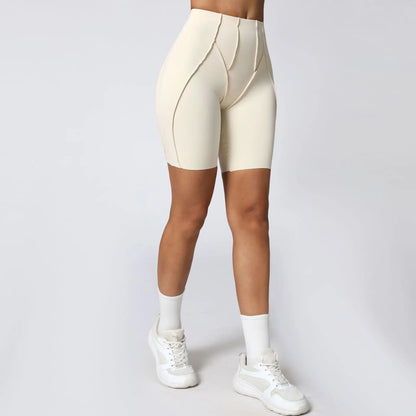 Cralom High Waist Yoga Leggings for Women - Peach Hip Raise Fitness Pants