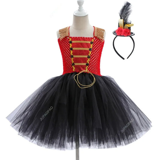 Cralom Baby Girl Lace Tutu Festive Costume Set