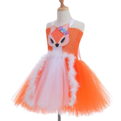 Cralom Kids Fox Princess Halloween Costume