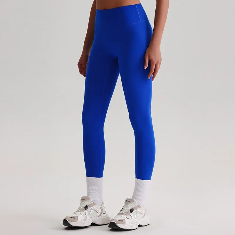 Cralom Seamless High Waist Yoga Pants for Running Outdoor Workout