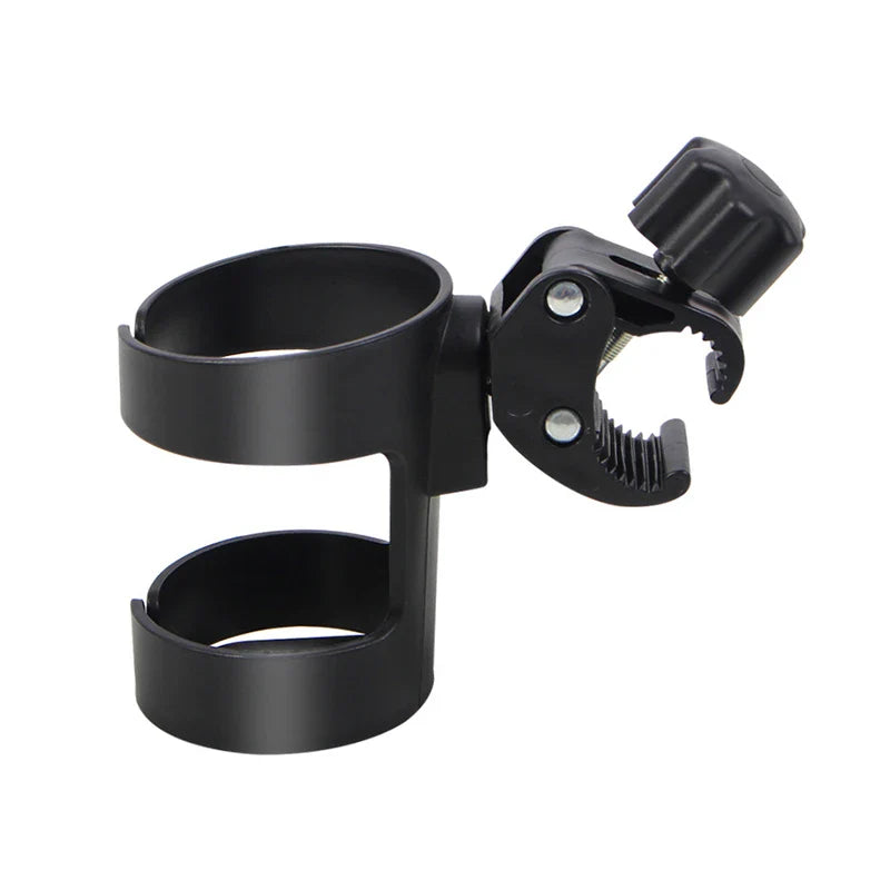 Cralom 2-in-1 Baby Stroller Cup Holder & Bicycle Cart Attachment