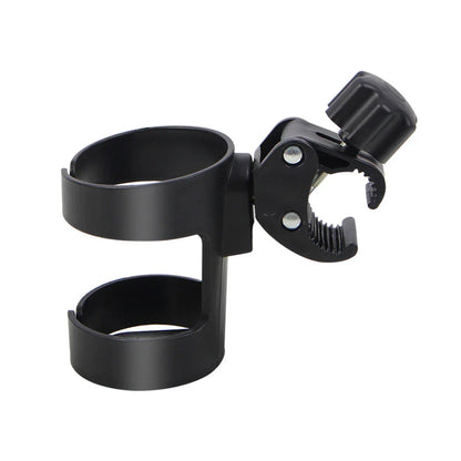 Cralom 2-in-1 Baby Stroller Cup Holder & Bicycle Cart Attachment