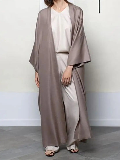 Cralom Ramadan Prayer Abaya Kimono for Modest Women