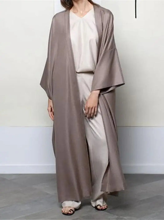 Cralom Ramadan Prayer Abaya Kimono for Modest Women