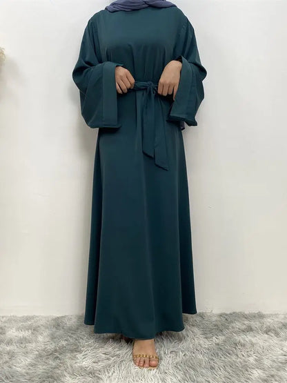 Helynys Luxury Abaya Maxi Dress Kaftan for Modest Muslim Women