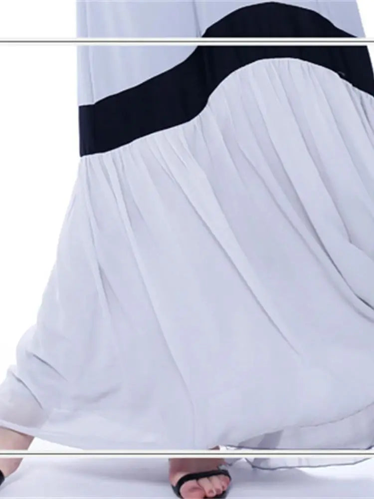 Ramadan Gray XXL Abaya Dubai Women's Modest Dress by Cralom