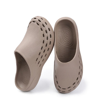 Cralom Summer Beach Sandals with Slip-Resistant Contoured Footbeds