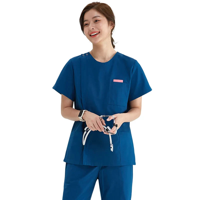 Cralom Medical Scrubs Set for Healthcare Professionals