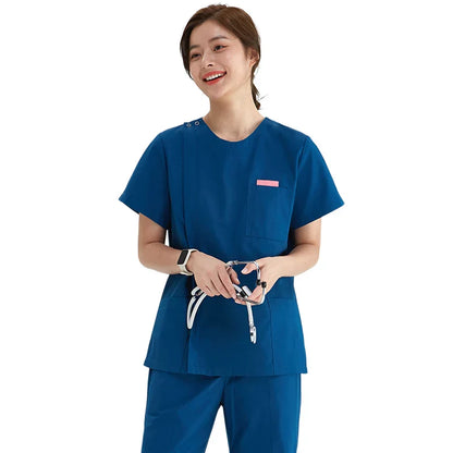 Cralom Medical Scrubs Set for Healthcare Professionals