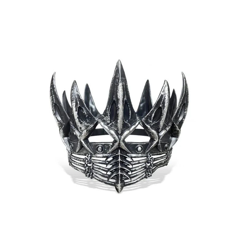Cralom Crow Crown Headband for Halloween Party Cosplay Snow White Hunter Costume