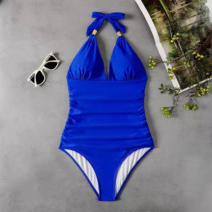 Cralom 2025 One Piece Push Up Swimsuit Monokini for Women