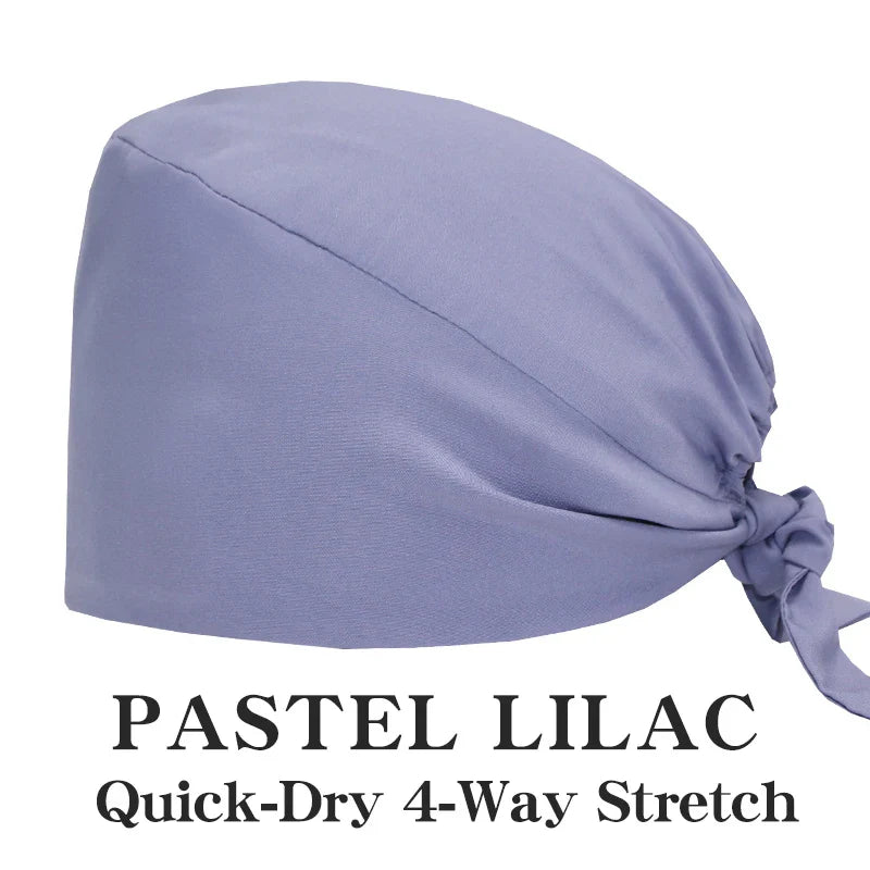 Cralom Summer Medical Caps for Beauty Salon, Spa & Clinic - Soft Surgical Hats