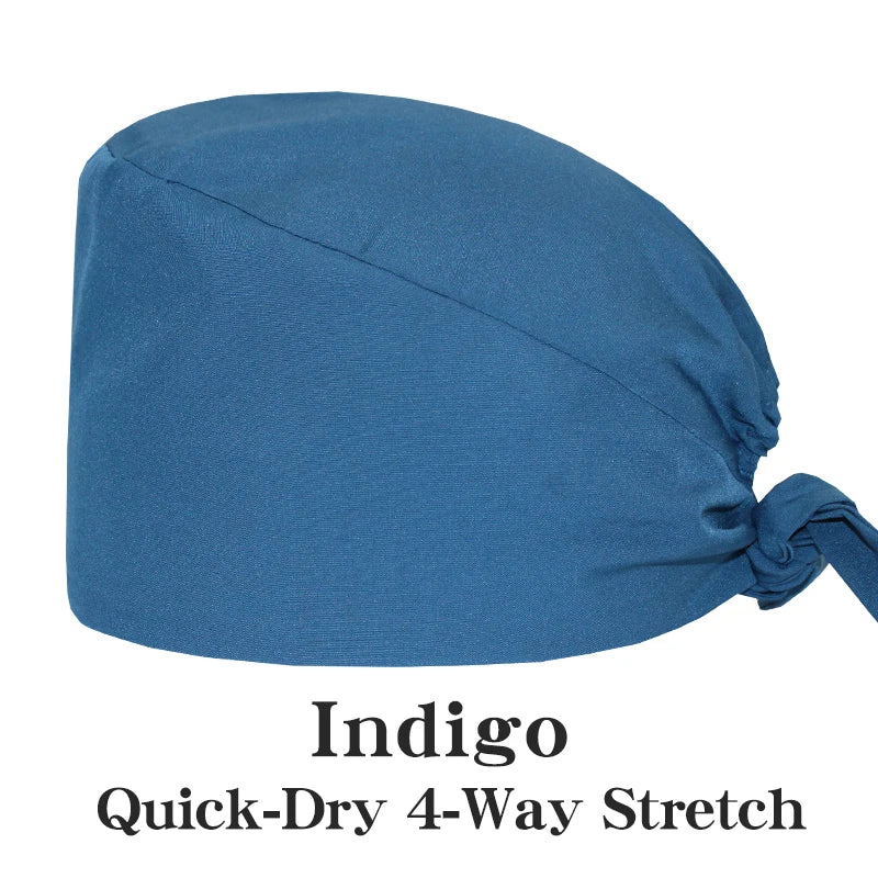 Cralom Summer Medical Caps for Beauty Salon, Spa & Clinic - Soft Surgical Hats