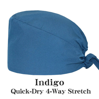 Cralom Summer Medical Caps for Beauty Salon, Spa & Clinic - Soft Surgical Hats