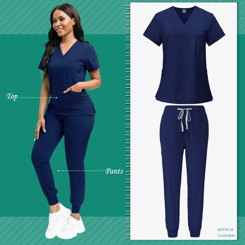 Cralom Beauty Spa Uniform Set for Women