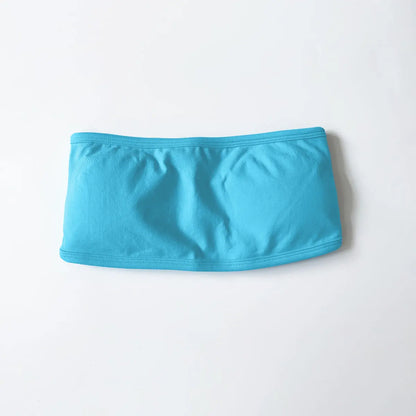 Cralom 2025 Yoga Bandeau Sports Bra for Women - Sexy, Backless, Push-up Crop Top