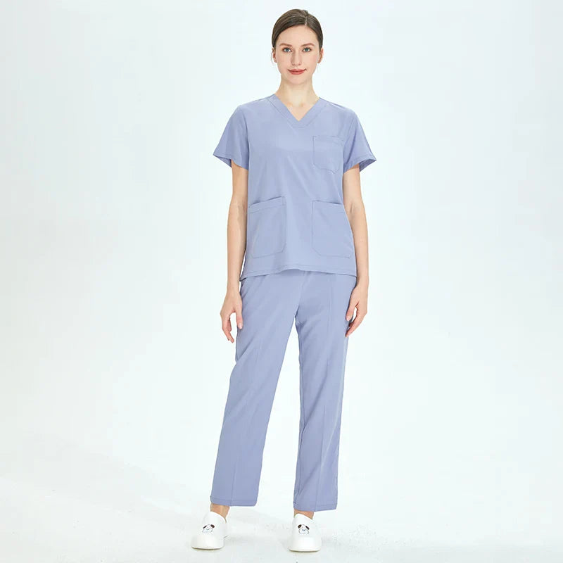 Cralom ICU Hospital Scrub Set for Women