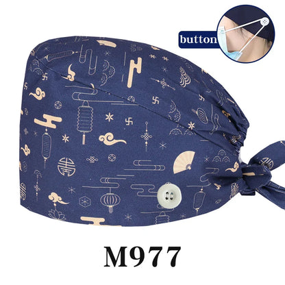 Cralom Starry Sky Healthcare Scrub Cap
