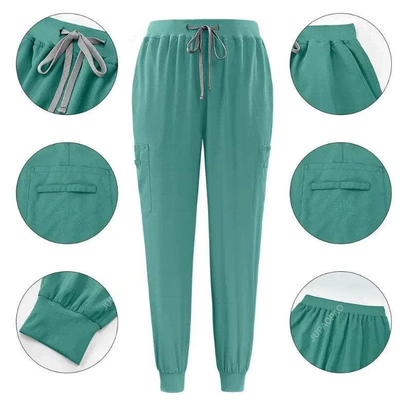 Cralom Unisex Nurse Scrubs Set - Hospital Surgical Workwear