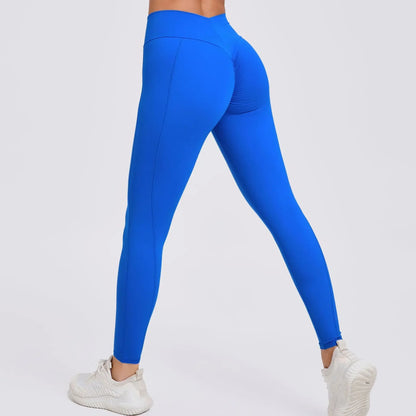 Cralom High-Waist Yoga Pants: Tummy Control Booty-Lifting Leggings