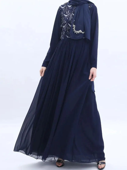 Ramadan African Dresses For Women Abaya Dubai Kebaya Muslim Kaftan Dress by Cralom
