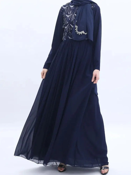 Ramadan African Dresses For Women Abaya Dubai Kebaya Muslim Kaftan Dress by Cralom