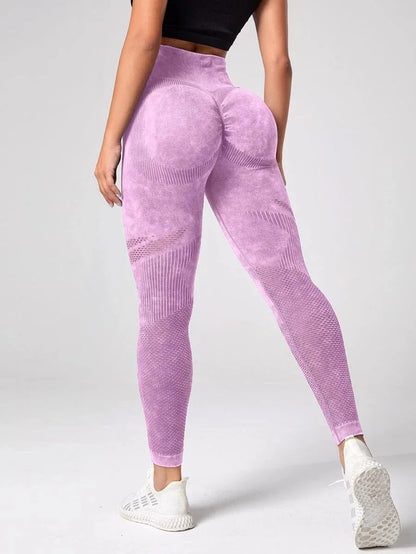 Cralom High Waist Seamless Sports Leggings for Women