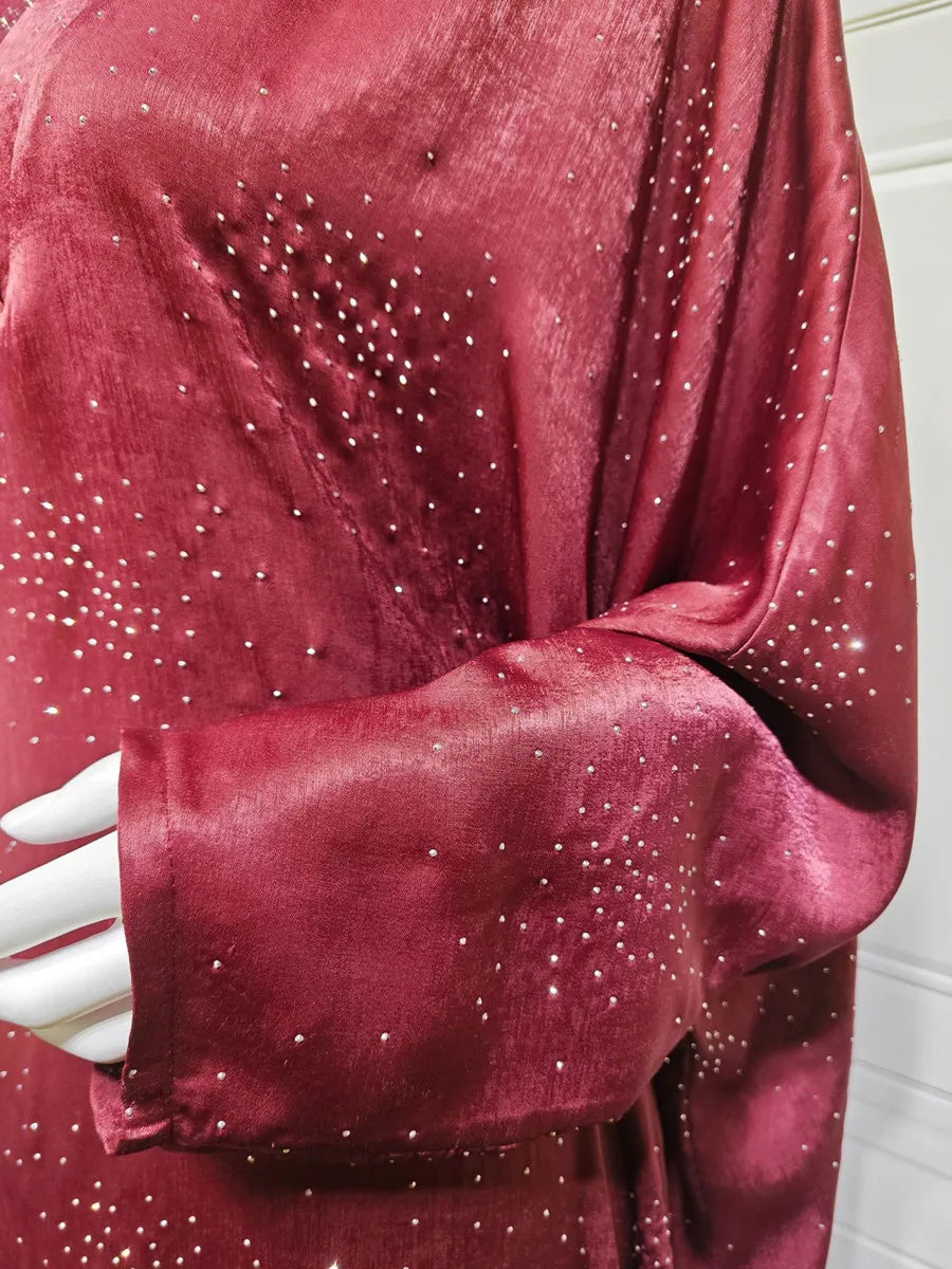Beaded Abaya Dress - Elegant Eid Fashion - Cralom x Cralom