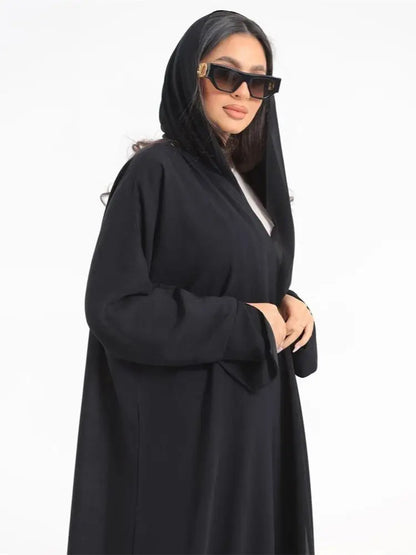 Cralom Open Kimono Dubai Abaya Kaftan Dress for Women