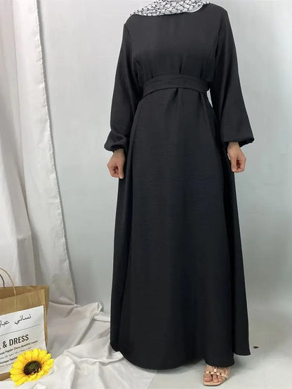 Cralom Ramadan Eid Mubarak Modest Niqab Abaya for Muslim Women