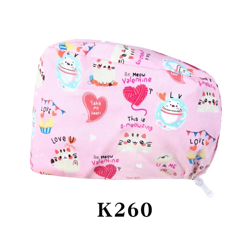 Cralom Shiba Inu Surgeon Scrub Cap - Unisex Surgical Hat in Cute Design