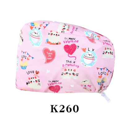 Cralom Shiba Inu Surgeon Scrub Cap - Unisex Surgical Hat in Cute Design