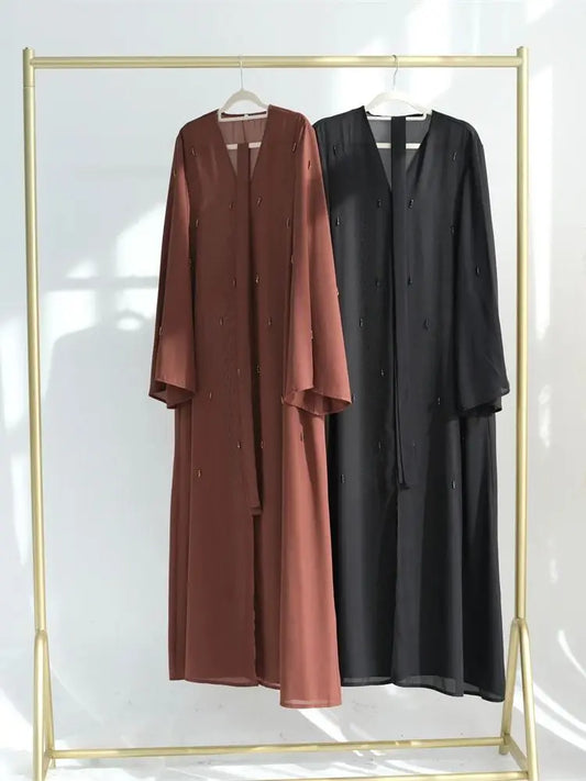 Cralom Ramadan Abayas: Elegant Muslim Modest Dress for Women - Dubai Style