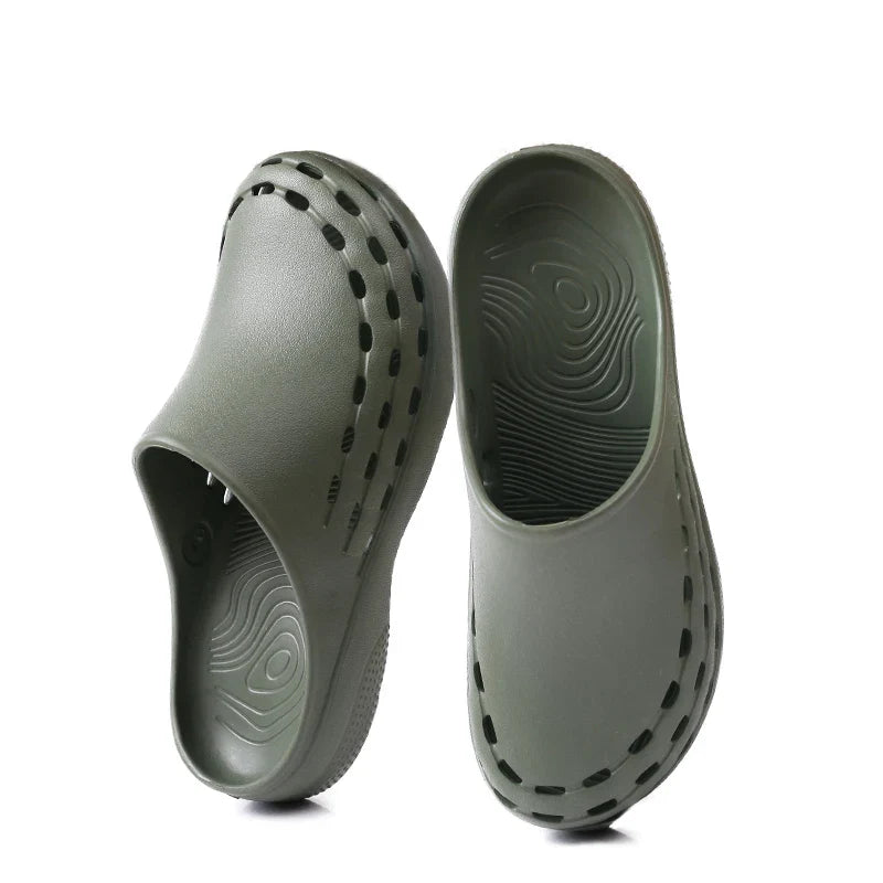 Cralom Summer Beach Sandals with Slip-Resistant Contoured Footbeds