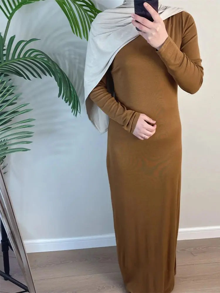 Ramadan Eid Modest Abaya by Cralom: Dubai Style Kaftan Dress for Women