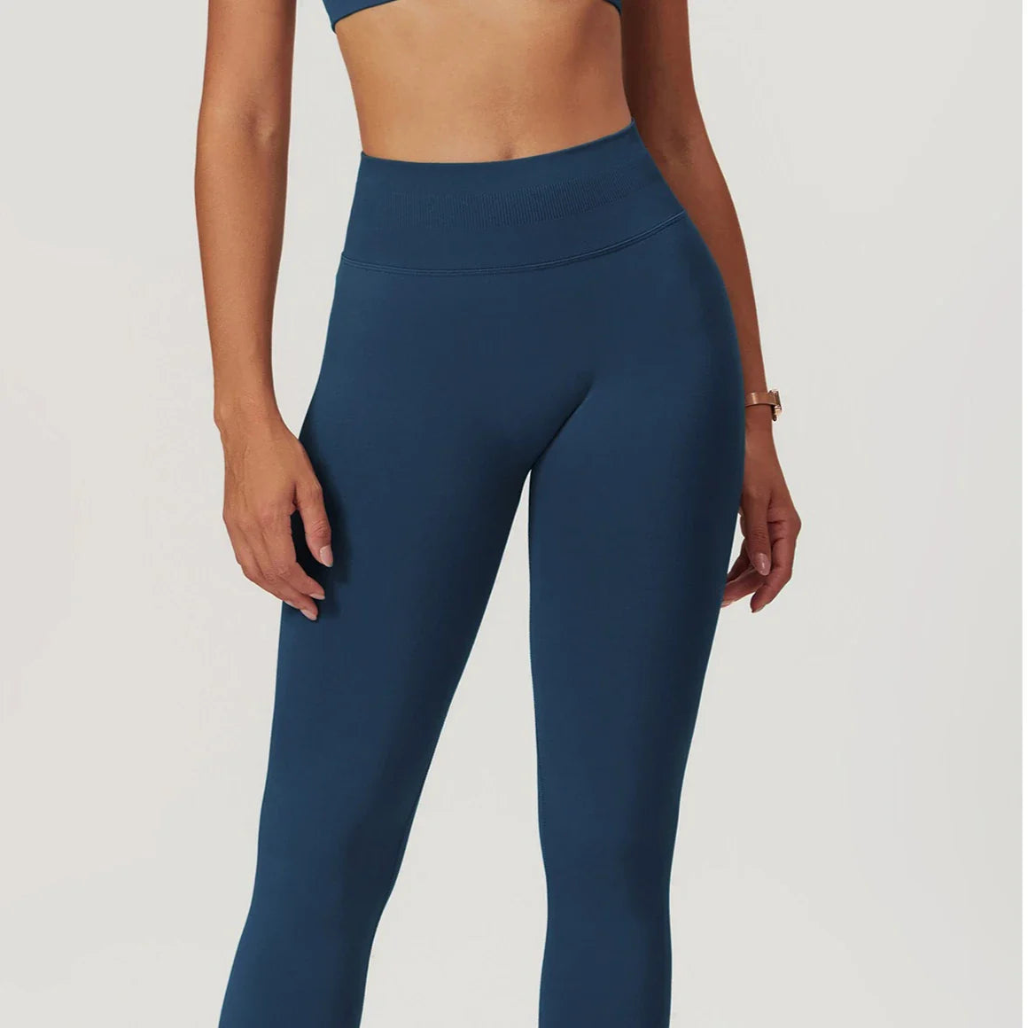 Cralom Seamless High-Rise Yoga Leggings for Women
