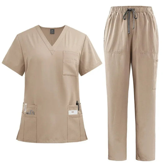 Cralom Unisex Medical Scrubs Set for Healthcare Professionals