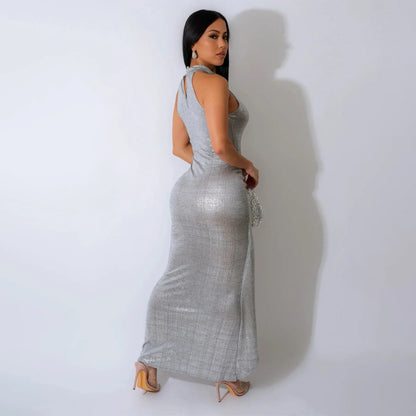 Cralom African Style Sleeveless Party Dress Summer 2025