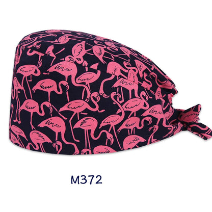 Cralom Cotton Nurse Pet & Beauty Salon Cleaning Caps.