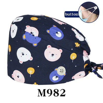 Cralom Starry Sky Healthcare Scrub Cap