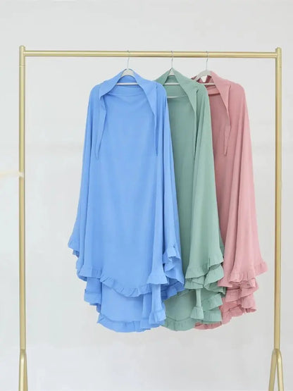 Cralom Ramadan Khimar Abaya for Women